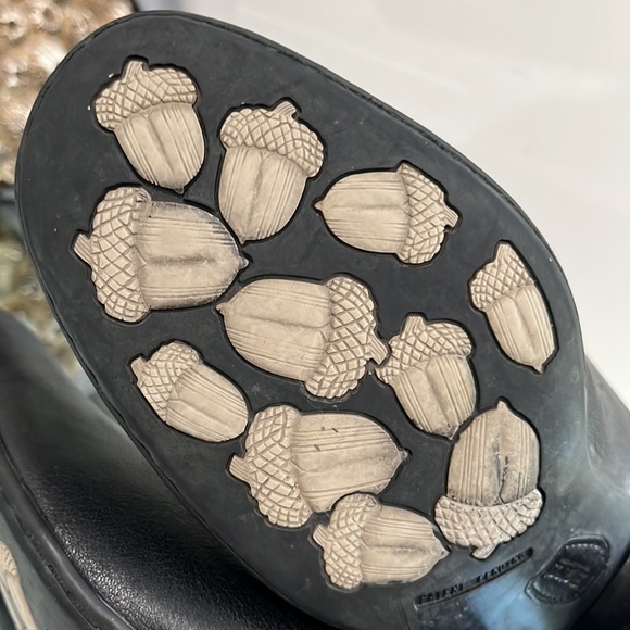 Born Leather Mary Jane Style Black Chunky Heel 8 US - Picture 13 of 16